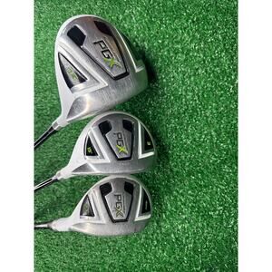 Pinemeadow PGX woods Driver, 3 wood and Hybrid w/ Graphit Set of 3